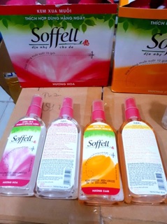 Xịt đuổi muỗi Soffell 80ml