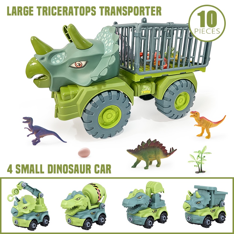 10/18/22 món đồ chơi SEA SUN TOYS phong cách xe tải khủng long cỡ lớn chống rơi cho bé