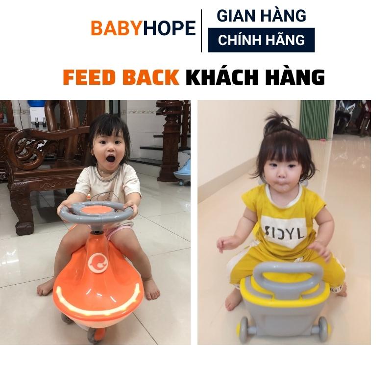 xe lắc cho bé có nhạc BABYHOPE SIÊU PHẨM Xe lắc tay chòi chân cho bé