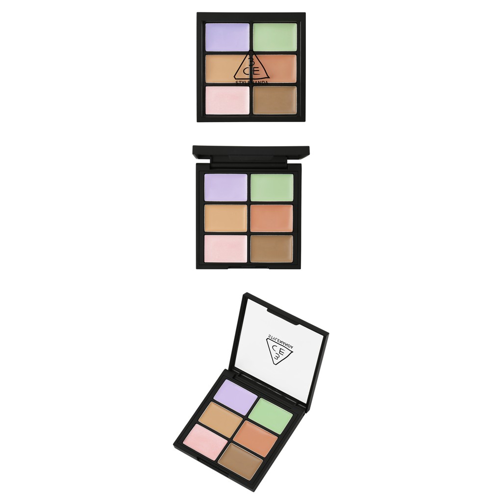 BẢNG TẠO KHỐI VÀ CHE KHUYẾT ĐIỂM [3CE] FACE TUNING CONCEALER PALETTE