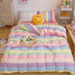 Bộ Ga Giường Chần Bông [Hình Thật 100%] Pine Apple Siêu Đẹp M6*2M-M8*2M
