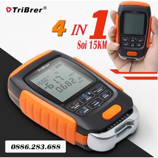 Máy đo công suất  quang Tribrer 15km 4 trong 1 APM50NT cáp sạc cao cấp