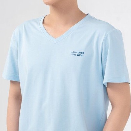 [Mã FASHIONMALLT4 giảm tới 30K đơn 150K] Áo thun nam cổ tim YODY chính hãng cotton mềm mịn - PPM3997 | BigBuy360 - bigbuy360.vn