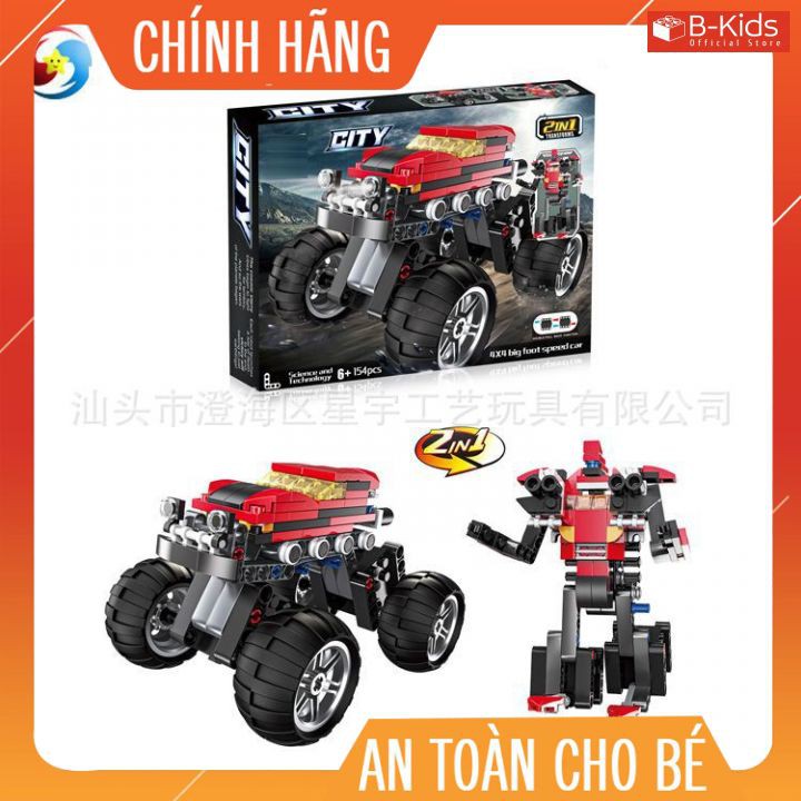 Bộ xếp hình LEGO ô tô biến hình ROBOT, SIÊU NHÂN [HÀNG NHẬP KHẨU], [QUATEST 1 KIỂM ĐỊNH] sản phẩm chất lượng cao