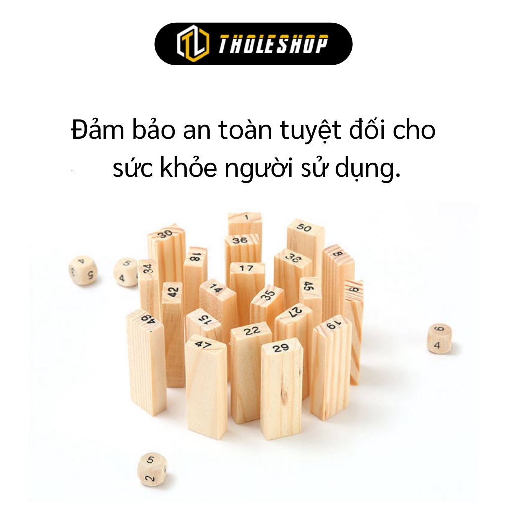 Trò chơi rút gỗ 48 thanh - Bộ trò chơi rút gỗ WOOD TOYS loại lớn siêu đẹp 2785