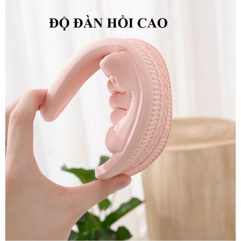 Dép Nam Nữ Đi Trong Nhà Siêu Cute, Dép lê chống trơn trượt, siêu nhẹ, êm chân không bong tróc đi nhà tắm văn phòng DE3