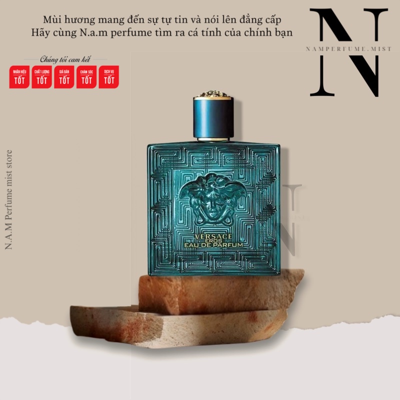Versace Eros Eau De Parfum | Nước Hoa Nam | Nam tính và quyến rũ