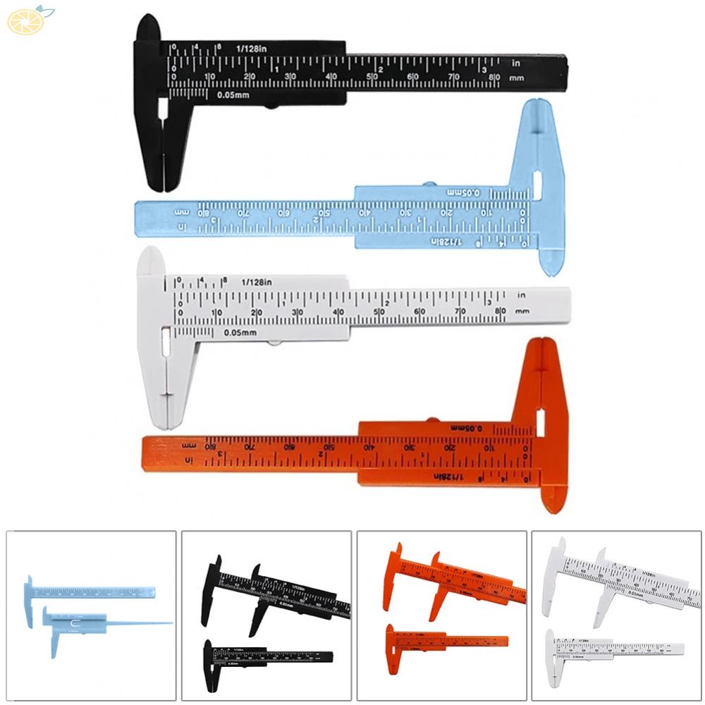 【VARSTR】Vernier Caliper 0-80mm Double Rule Double Scale Measuring Tool Brand New