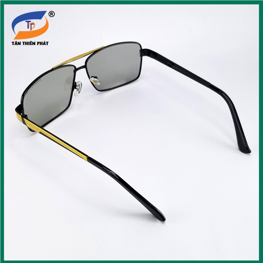 Kính mát nam đổi màu đi ngày và đêm 8031 - Tròng kính Polarized phân cực, chống nắng, chống UV - Mắt kiếng nam đi đêm