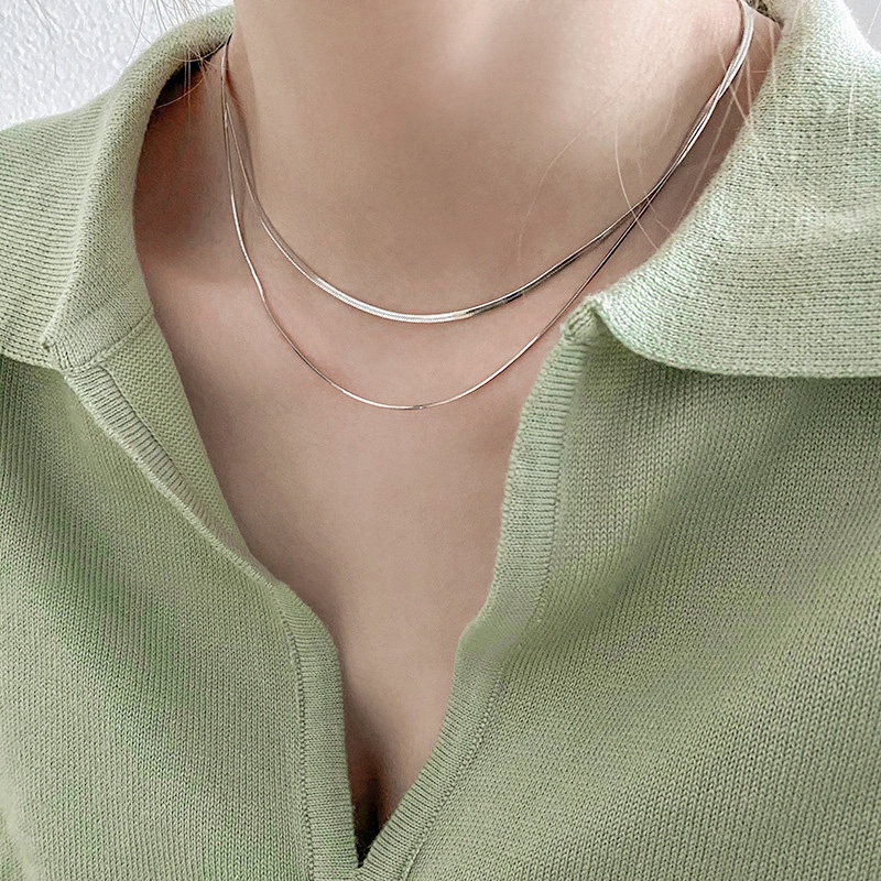 Vòng cổ Xương Rắn Sang Trọng Dành Cho Nữ