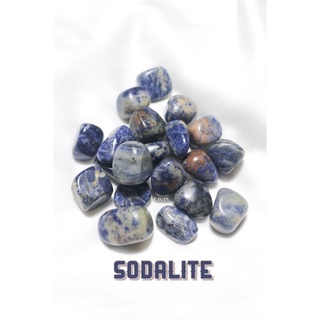 Đá thanh tẩy sodalite viên rung bóng
