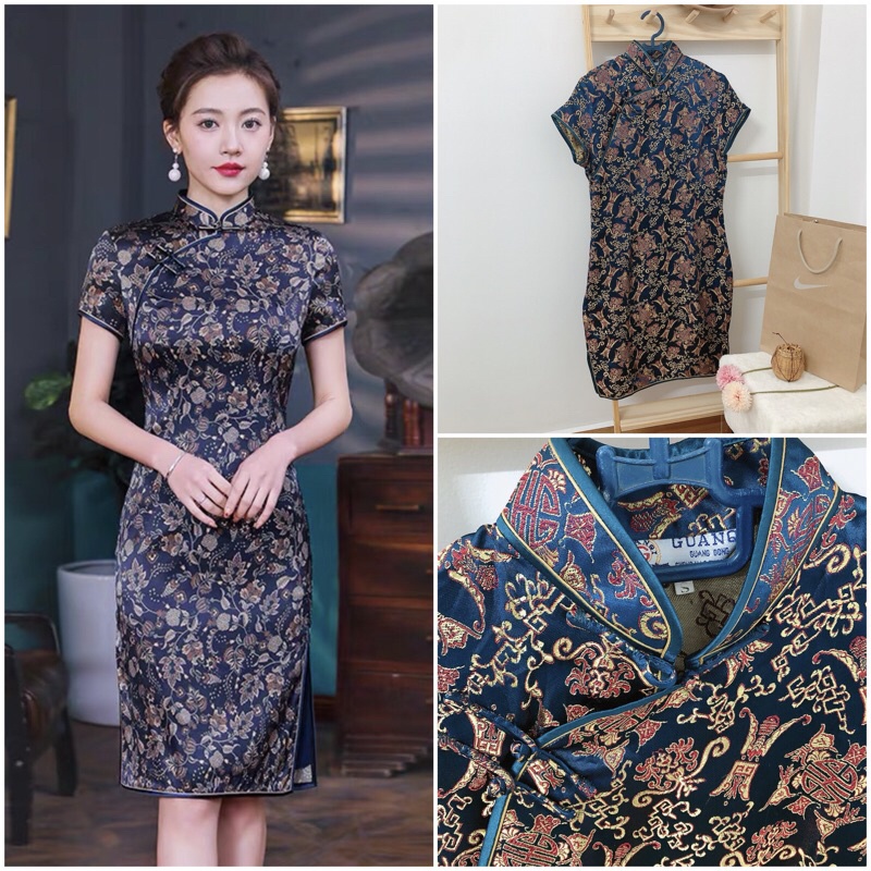 Sườn xám Thượng Hải size SM