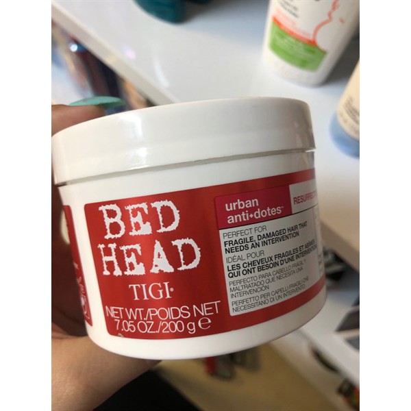 Kem ủ tóc Tigi Bed Head Treatment Đỏ 200G- HÀNG CHÍNH HÃNG CT12 | BigBuy360 - bigbuy360.vn