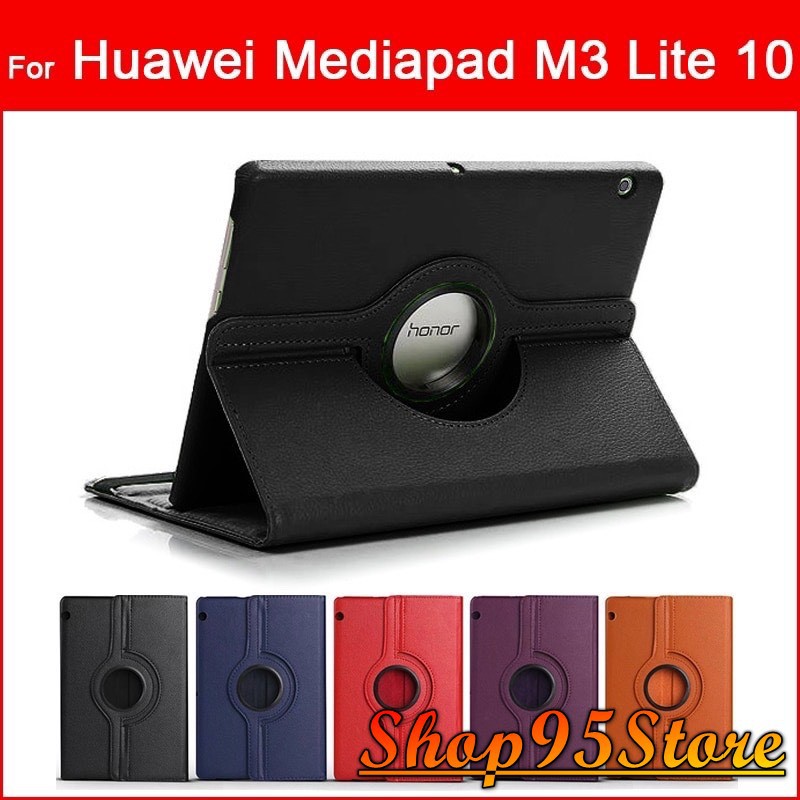 Bao da xoay 360 độ Huawei Mediapad M3 Lite 10 / M3 Lite 10.1 inch Bah -W09 Bah - AL00
