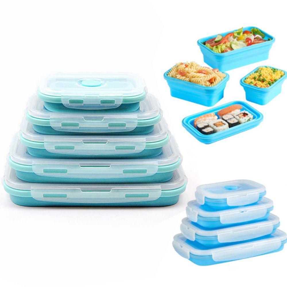 JANE Hộp Đựng Cơm Trưa Bằng Silicone Thân Thiện Với Môi Trường