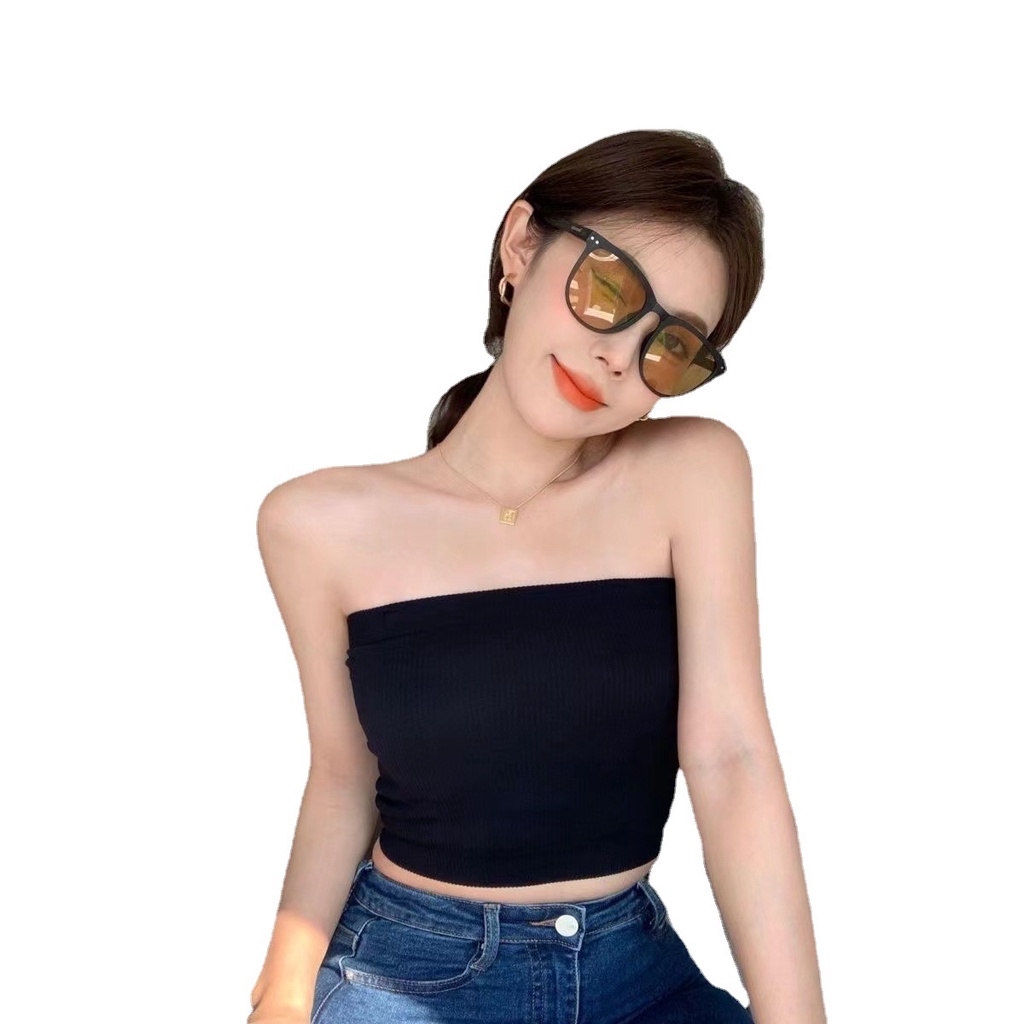 Áo Ống Màu Trơn Phong Cách Mới Cho Nữ