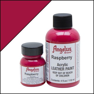 Màu Angelus Acrylic Leather Paint vẽ trên chất liệu da, vải - Màu Raspberry