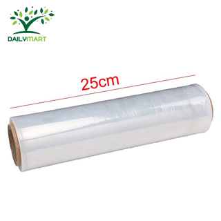 Màng PE/Màng Chít Bọc Hàng Quấn Bụng Chiều Rộng 25cm cân nặng 1kg lõi 0.5kg