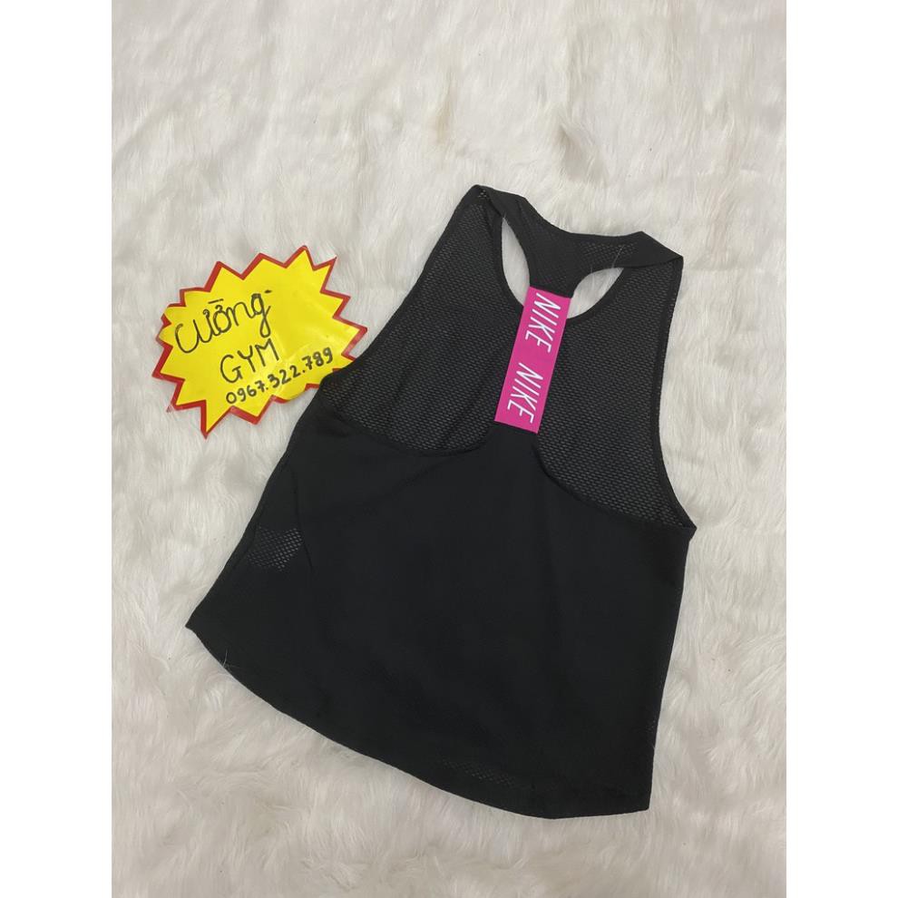 Aó Tank Top Nữ Aó Tập Gym Yoga Nữ Chất Thun Lưới Mềm Mại Xinh Xắn Freeship 🎁