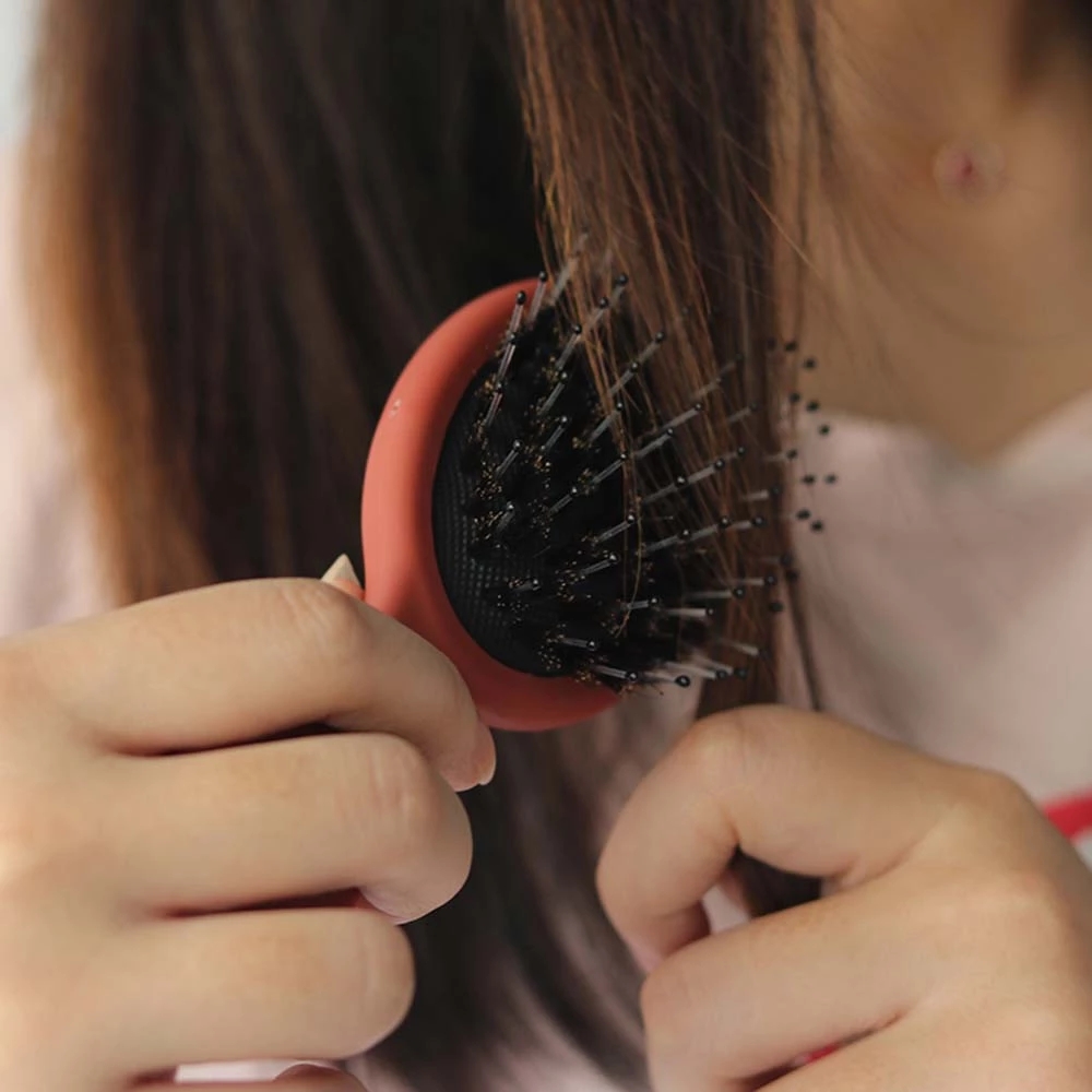 Lược Chải Tóc Thẳng / Ướt Massage Da Đầu Dành Cho Nữ