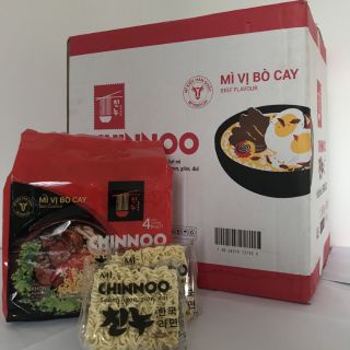 Mì không vị Chinoo Thùng ( 168 vắt x78gr ) -Chuyên dùng nhà hàng mì cay , nấu lẩu