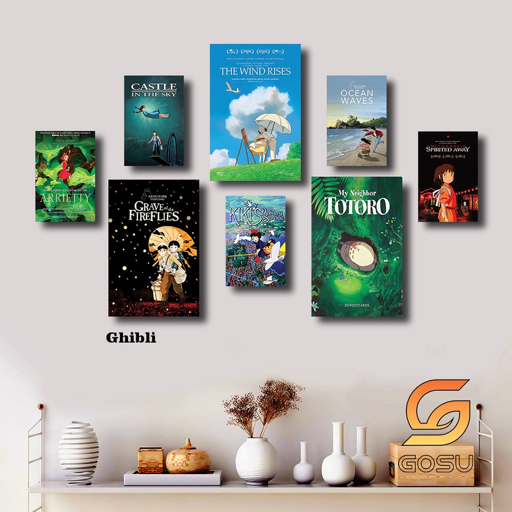 Chủ đề Doraemon, Frozen, Ghibli, Your Name - chất liệu Fomex Phủ Tráng Gương dày 5mm