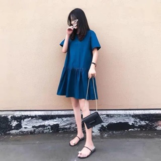 Đầm suông đuôi cá