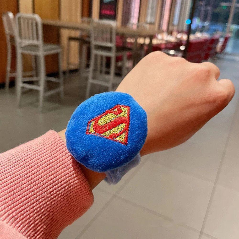 Vòng Đeo Tay Hình Búp Bê Captain America Nhồi Bông Dễ Thương Cho Bé MXMUSTY