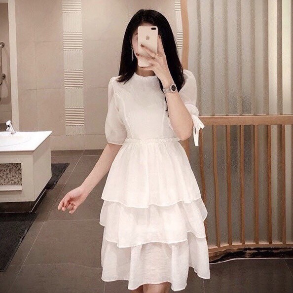 [Mã FAGREEN1505 giảm tới 30K đơn 99K] Váy babydoll bánh bèo dễ thương dạo phố cực hot mã [BABYDOLL] | BigBuy360 - bigbuy360.vn