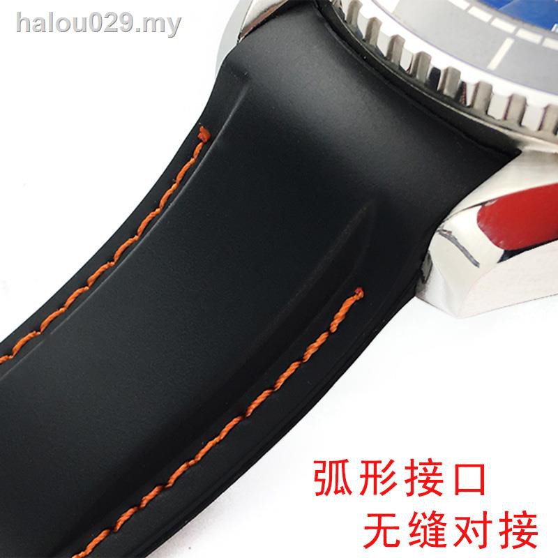 Phụ Kiện Móc Khóa Đồng Hồ Đeo Tay ✥❄Dây Đeo Silicone Cho Đồng Hồ Thể Thao Omega Seamaster 300 20 22mm