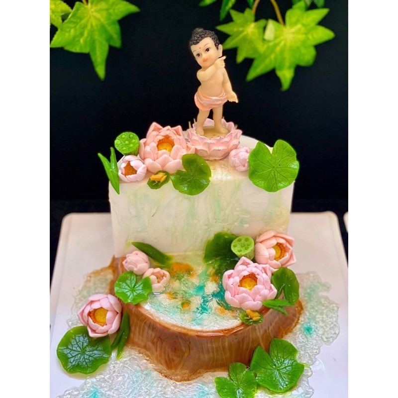 Combo Khuôn Sen Thái- Bộ Khuôn Silicon Hoa Sen,lá sen , Búp sen bộ 7 khuôn