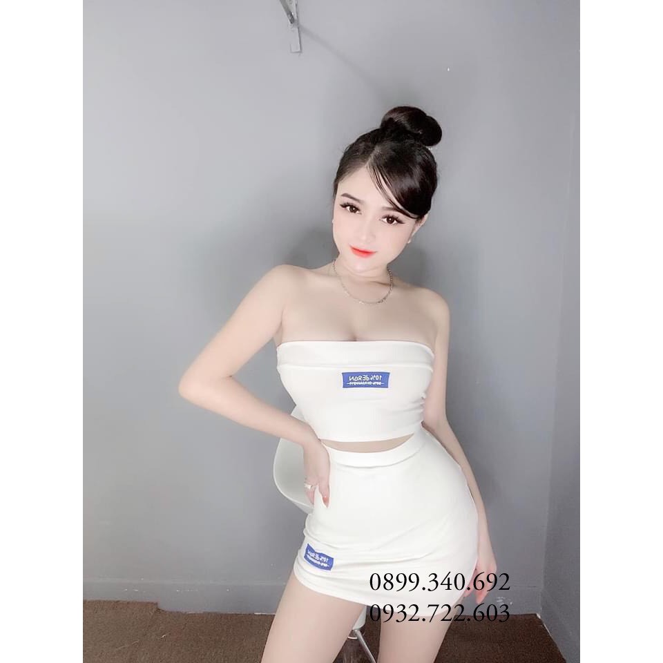 Set Áo Ồng Kèm Chân Váy In Hình (set 10%)