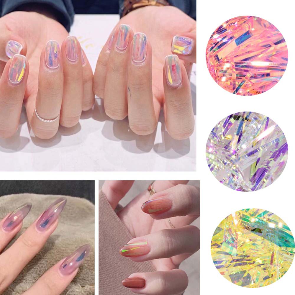 Set giấy bóng kính trang trí móng tay nghệ thuật thời trang