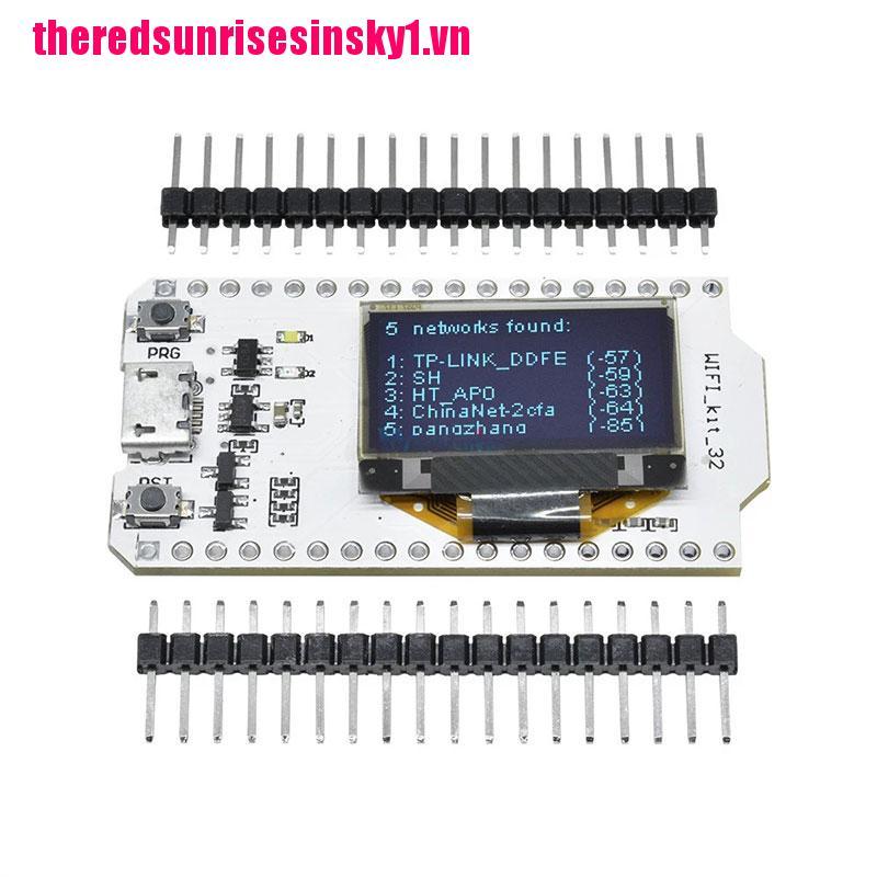 (3C) Chip Wifi Esp32 Wifi Chip 0.96 Inch Oled Bluetooth Wifi Kit Cp2102 32m Module Cho Arduino