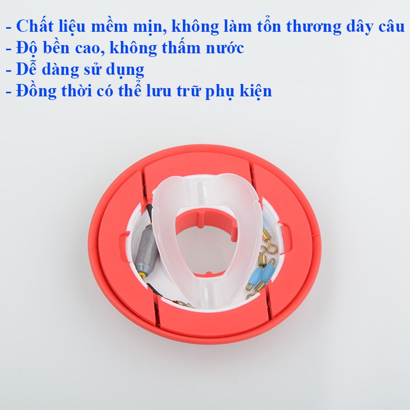 Trục Câu Cá Silicon Cuốn Thẻo Chuyên Dụng Câu Đài , Câu Đơn PK-47