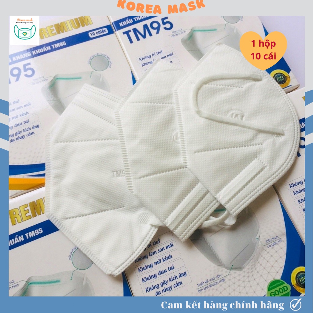 [COMBO 5 HỘP] KHẨU TRANG Y TẾ N95 (KHÔNG VAN) CAO CẤP TUẤN MINH HÀNG CHÍNH HÃNG LỌC 95% VI KHUẨN, CHỐNG NƯỚC