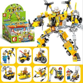 Bộ lắp ráp robot sembo block