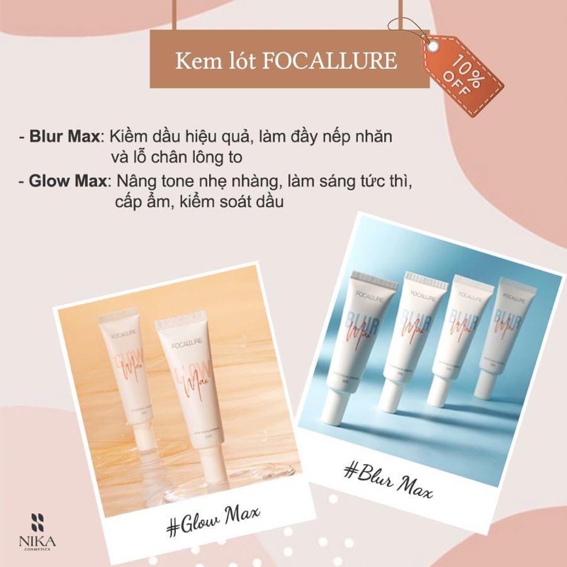 Kem lót kiềm dầu Focallure 25g