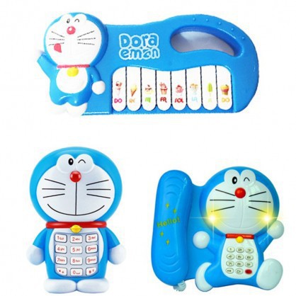 BỘ ĐÀN GHITA ĐÀN ORGAN ĐIỆN THOẠI DOREMON