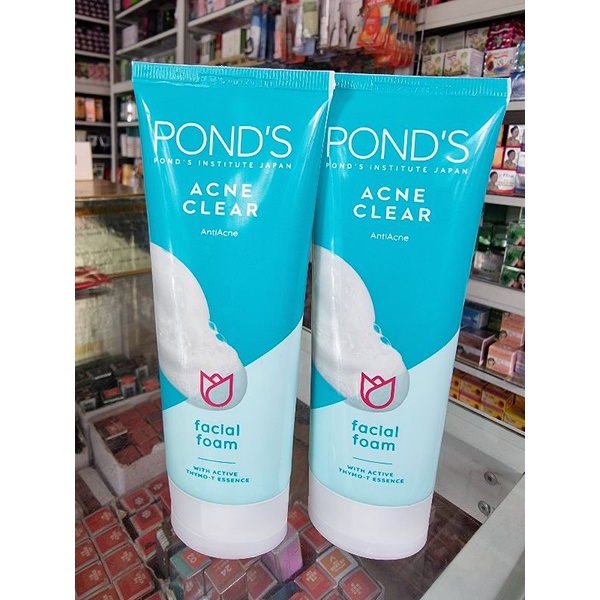 sữa rửa mặt ngừa mụn pond's acne clear facial foam 100gr ( chuẩn cty )