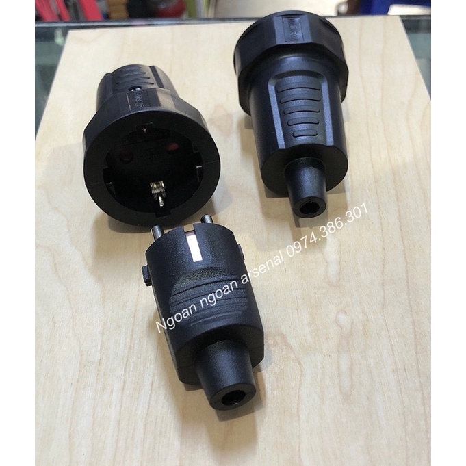 Rắc nguồn đực cái rời đấu dây các loại: P10, P11, P12, C13, C14, C19, C20 hàng nhập khẩu
