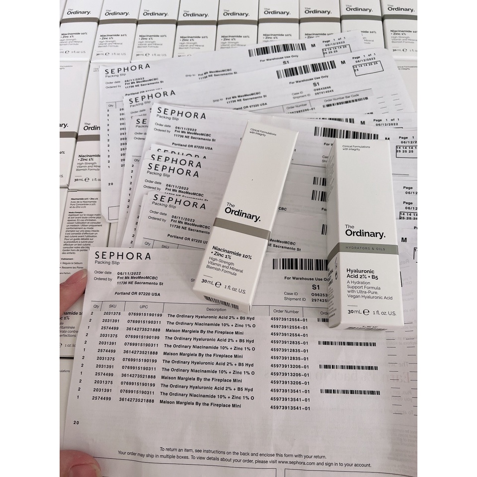 Tinh chất THE ORDINARY NIACINAMIDE 10% + ZINC 1% 30ml