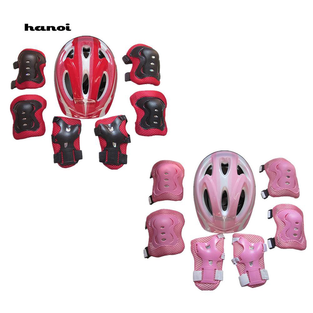 Bộ đồ bảo hộ đầu gối / cổ tay và đầu gối cho bé chạy xe đạp hoặc trượt patin