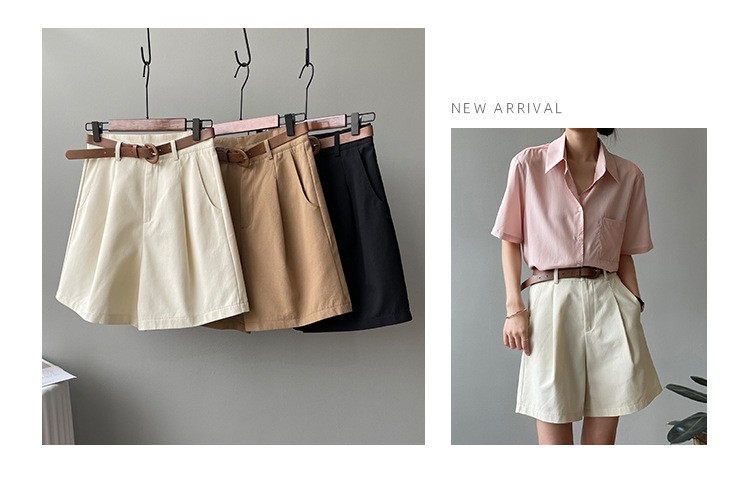 Quần Short Nữ Lưng Cao Ống Rộng Thời Trang Hè 2021 | BigBuy360 - bigbuy360.vn