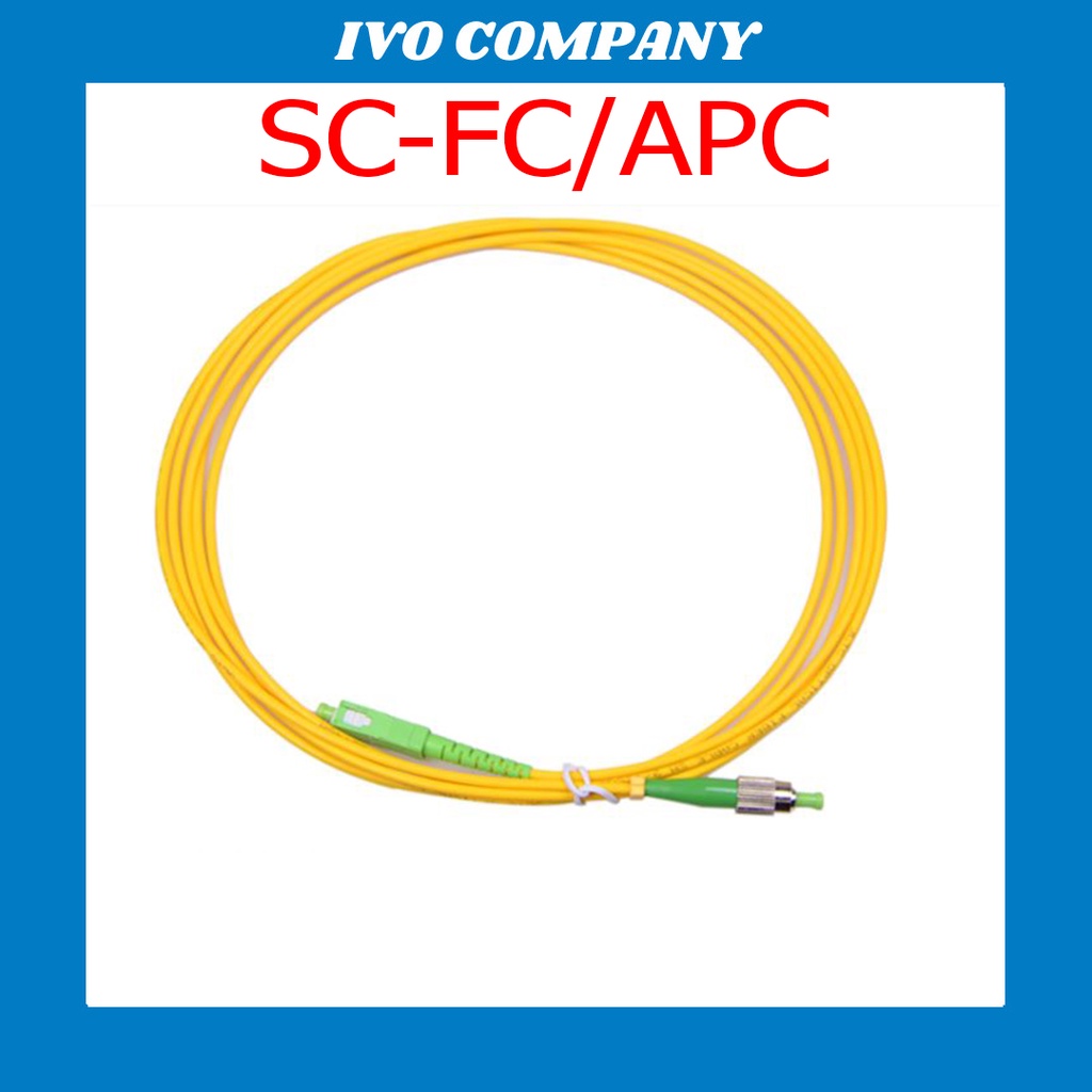 Dây Nhảy Quang Cổng SC-FC Jumper FC-SC APC 3 Mét