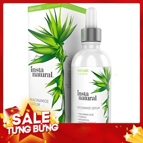 Serum trắng da InstaNatural 5% Niacinamide - Vitamin B3 Serum 60ml