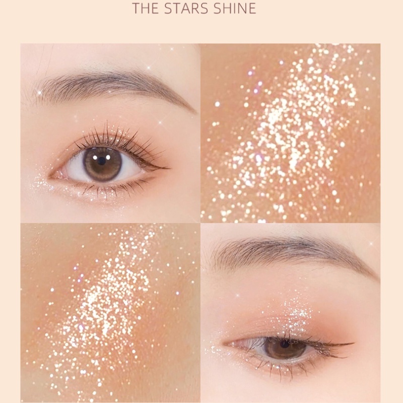 Bảng phấn mắt HLLR chín màu sắc long lanh quyến rũ