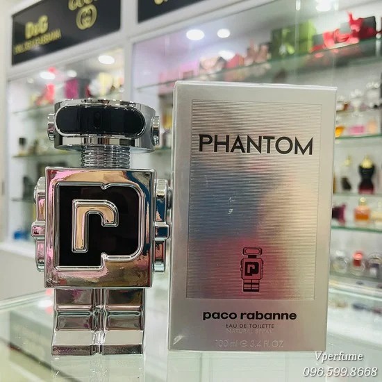 Nước Hoa Paco Rabanne Phantom For Men 10ml, Nước hoa mini nam chính hãng