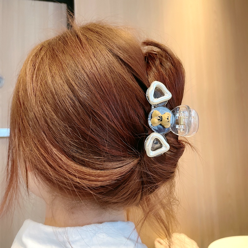 Kẹp Tóc Hình Gấu Nhỏ Xinh Xắn Thời Trang Hàn Quốc Dành Cho Bé Gái