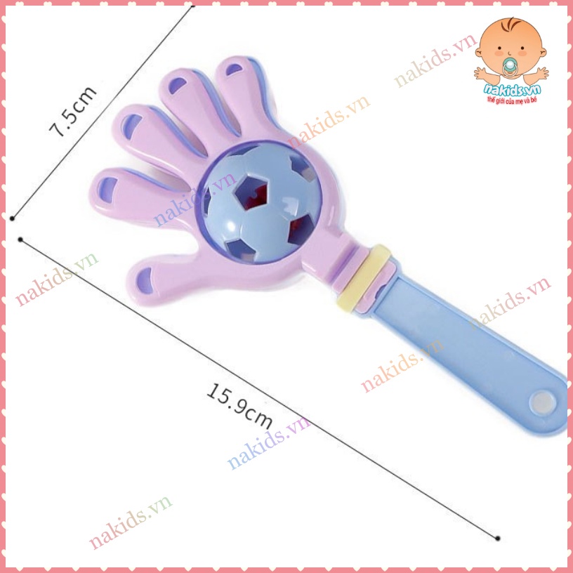 Lục Lạc, Xúc Xắc Bàn Tay - Đồ Chơi Kích Thích Thính Giác Và Thị Giác Cho Bé MS91 - DC4
